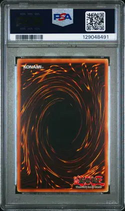 2002 YU-GI-OH! STARTER DECK: YUGI #006 DARK MAGICIAN PSA 5 - Image 2