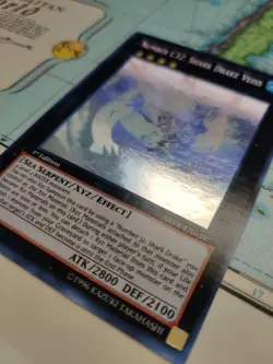 Number C32: Shark Drake Veiss ABYR-EN039 Ghost Rare LP 1st Yugioh - Image 2