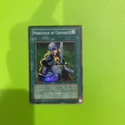 Yugioh Nobleman of Crossout PSV 1st Ed Mp Foil Shift+ Holo Bleed Misprint - Image 1
