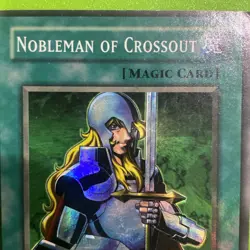 Yugioh Nobleman of Crossout PSV 1st Ed Mp Foil Shift+ Holo Bleed Misprint - Image 2