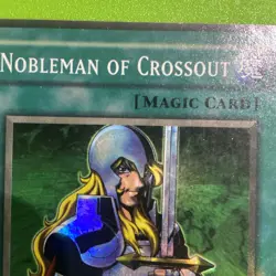 Yugioh Nobleman of Crossout PSV 1st Ed Mp Foil Shift+ Holo Bleed Misprint - Image 3