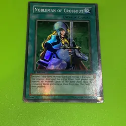 Yugioh Nobleman of Crossout PSV 1st Ed Mp Foil Shift+ Holo Bleed Misprint - Image 5