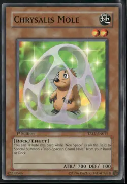 Chrysalis Mole TAEV-EN011 1st Edition - Yu-Gi-Oh! TCG Common - Image 1