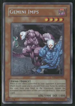 Gemini Imps PP01-EN005 Unlimited - Yu-Gi-Oh! TCG Secret Rare - Image 1