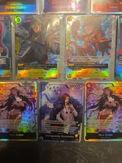One Piece TCG Special Lot - Promo, Alt Art, SR, Holo, Mint - Image 1