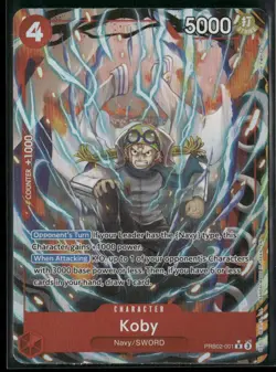 Koby (Alt Art) PRB02-001 - One Piece TCG Premium Booster -The Best- Vol. 2 R - Image 1