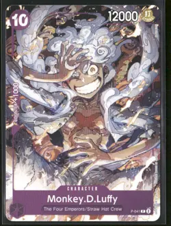 Monkey.D.Luffy P-041 - One Piece TCG Starter Deck 18 PR - Image 1