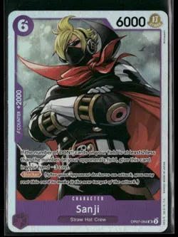 Sanji OP07-064 - One Piece TCG 500 Years in the Future SR - Image 1