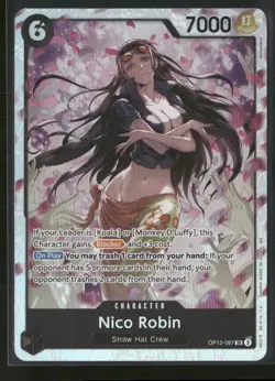 Nico Robin OP12-087 - One Piece TCG Legacy of the Master SR - Image 1