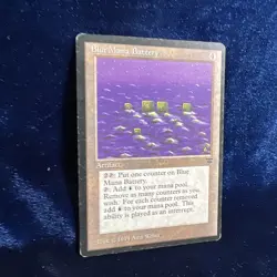 Blue Mana Battery Legends MTG Magic the Gathering English Card 1994 - Image 3