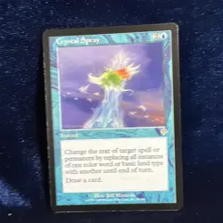 Crystal Spray Invasion Rare Mtg Magic The Gathering Card 50/350 - Image 1