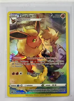 Flareon TG01/TG30 SWSH09: Brilliant Stars Trainer Gallery Pokemon Card NM - Image 1