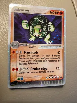 Golem ex | 91/97 | EX Dragon Holo | Pokemon Card | NM - Image 1