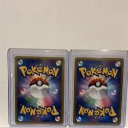 2009 Pokemon JP HeartGd Slowbro Reverse Holo & Slowking Holo 2 Card Lot - Image 2