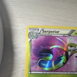 Pokemon Serperior 125/124 Dragons Exalted Secret Rare Holo Stage 2 Card 2012 - Image 5