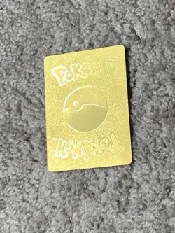 Charizard VMax HP586 Whirlpool Hellfire Gold Foil Fan Art Collector Card - Image 3