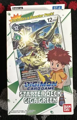 Bandai 2021 - Digimon Card Starter Deck LOT Green Black Violet : ST-4 5 6 NEW - Image 2
