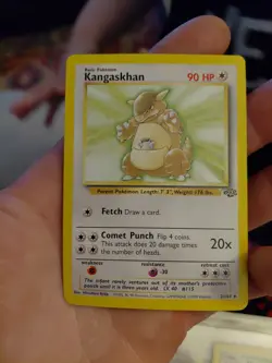 Pokemon TCG Kangaskhan Jungle Card 21/64 Regular Rare - Image 1