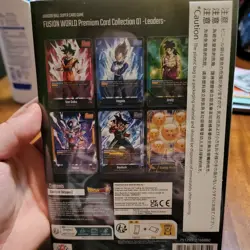 Bandai Fest 2024 Dragon Ball Fusion World Premium Leader Card Collection SEALED - Image 5