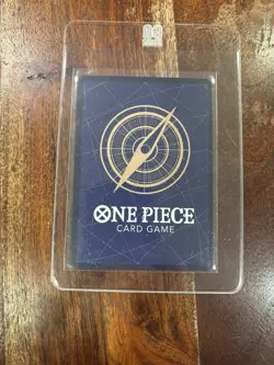 Bandai Monkey.D.Luffy US Voyage Promo Full Art Holo One Piece CCG Card P-055 - Image 2