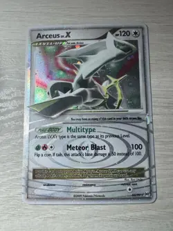 Pokemon Arceus LV.X 95/99 Arceus Holo Rare LV.X Level Up Card 2009 - Image 1