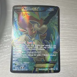 Pokemon Keldeo EX 142/149 Boundaries Crossed Full Art Holo Ultra Rare Card - Image 1