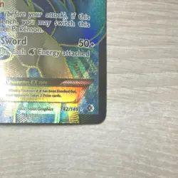 Pokemon Keldeo EX 142/149 Boundaries Crossed Full Art Holo Ultra Rare Card - Image 3