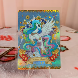Celestia My Little Pony MLP Kayou English Card Moon 2 SGR MLPME02-SGR-008L5 - Image 1