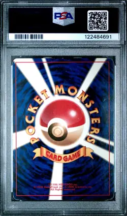 Pokemon Card Poliwrath No. 062 No Rarity Symbol Holo 1st Base Set PSA 4 - Image 2