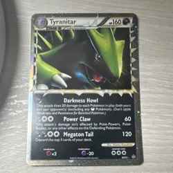 Pokemon Tyranitar PRIME 88/95 Unleashed Holo Ultra Rare Stage 2 Card 2010 - Image 1