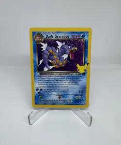 Pokemon Dark Gyarados Holo TCG Celebrations Classic Card 8/82 - Mint - Image 1
