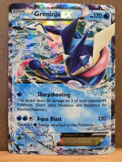 Greninja EX Black Star Promo XY20 Holo LP - ungraded Pokemon Card - Image 1