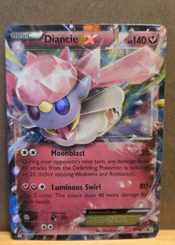 Diancie EX Black Star Promo XY43 Holo NM - ungraded Pokemon Card - Image 1