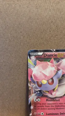 Diancie EX Black Star Promo XY43 Holo NM - ungraded Pokemon Card - Image 3