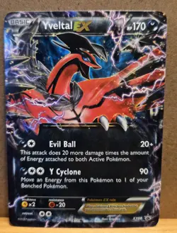 Yveltal Black Star Promo XY08 Holo LP - ungraded Pokemon Card - Image 1