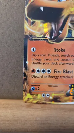 Charizard EX XY Flashfire 11/106 Ultra Rare Full Art NM - ungraded Pokemon Card - Image 4