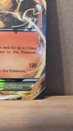 Charizard EX XY Flashfire 11/106 Ultra Rare Full Art NM - ungraded Pokemon Card - Image 5