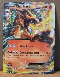 Charizard EX XY Flashfire 12/106 Ultra Rare Full Art NM - ungraded Pokemon Card - Image 1