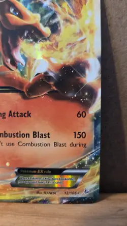 Charizard EX XY Flashfire 12/106 Ultra Rare Full Art NM - ungraded Pokemon Card - Image 5