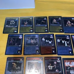 WWE WWF Raw Deal Card Lot 2000-2001 Huge Lot 600+ Cards The Rock Stone Cold ETC - Image 2