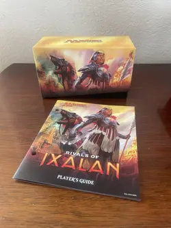 MTG Magic The Gathering Rivals of Ixalan EMPTY Bundle Box and Player Guide - Image 1
