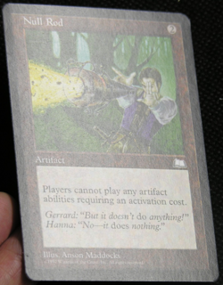 Null Rod - Weatherlight - MTG Magic the Gathering *NM* Never Played - Image 3