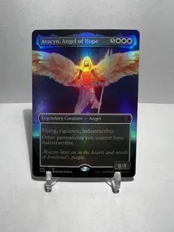 Avacyn, Angel of Hope Borderless Foil Mythic #335 MTG: Double Masters 2XM NM - Image 1