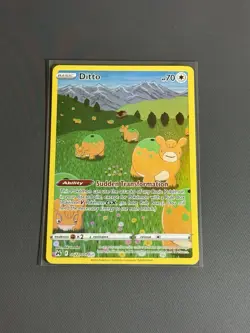 Ditto Pokemon Crown Zenith Galarian Gallery GG22/GG70 Full Art Holo Rare NM - Image 1