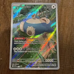 2023 Pokemon 151 Snorlax Full Art ETB SVP 051 - Image 1