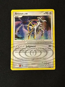 Pokemon TCG Arceus DP50 Holo Promo DP Black Star Promos LP - Image 1