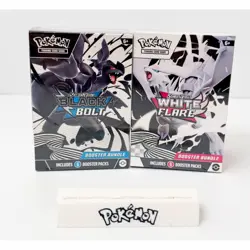 SEALED Pokemon TCG White Flare And Black Bolt Booster Bundle - Image 1