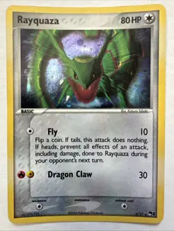 Pokemon TCG Rayquaza Holo Promo #3 Pokemon Promos Holo Promo Promo - Image 1