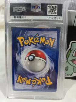 2000 Pokemon Rocket #1 Dark Alakazam-Holo PSA 9 Mint - Image 2