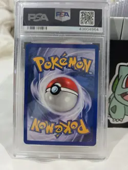 2000 Pokemon Rocket Dark Dragonite Holo PSA 9 - Image 2